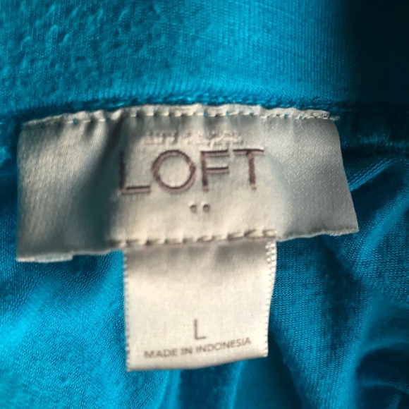 Loft turquoise maxi skirt - Picture 2 of 2